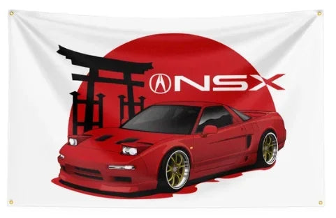 JDM Flagge 90×150 cm – Racing Banner