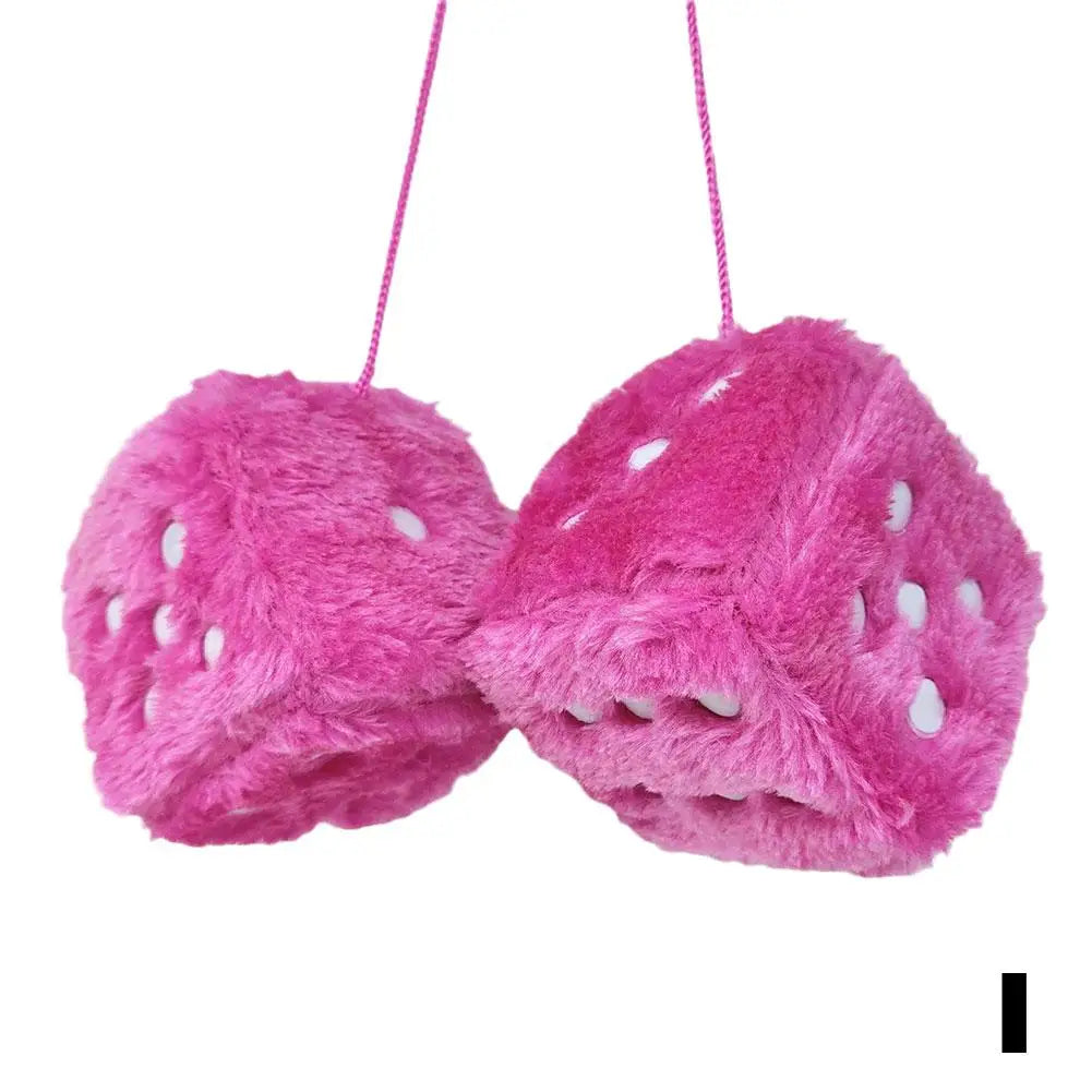 Plüsch-Würfel Anhänger